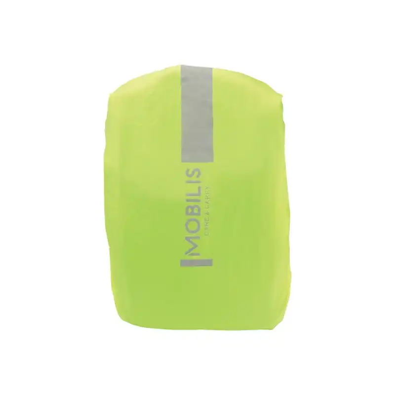 Mobilis - Bâche pour sac à dos - bandes réfléchissantes, poche de rangement - jaune (001275)_1